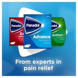 Panadol Advance Paracetamol Pain Killers 500mg Tablets    16 per pack