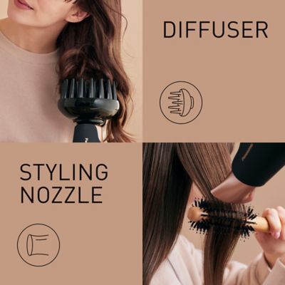 Panasonic EH-NA9J Advanced Folding Hair Dryer with Diffuser, Nanoe &amp;amp; Double Mineral Technology