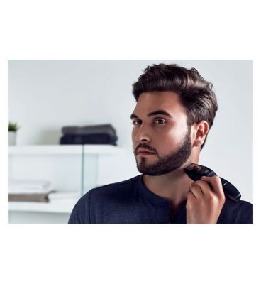 Panasonic ER-GB42 Wet &amp;amp; Dry Electric Beard Trimmer with 20 Cutting Lengths (Black)