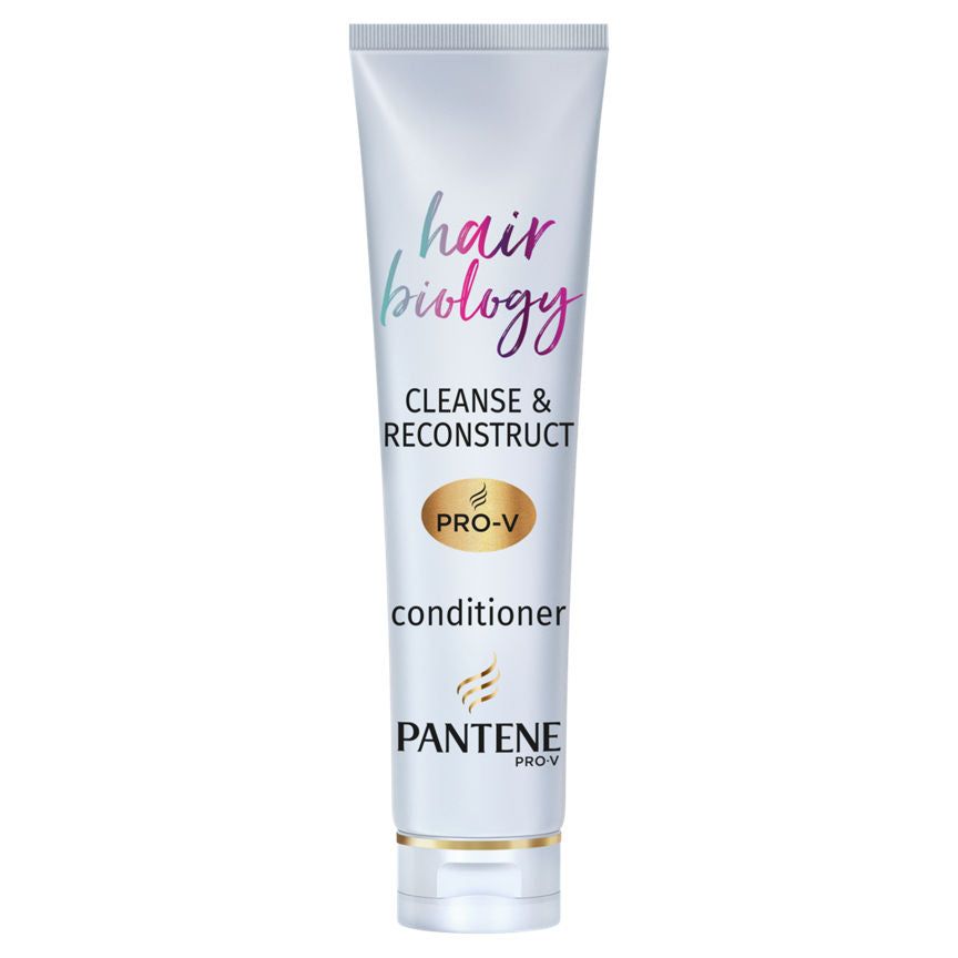 Pantene Hair Biology Cleanse&amp;amp;Reconstruct Clarifying Hair Conditioner For Greasy, Damaged Hair