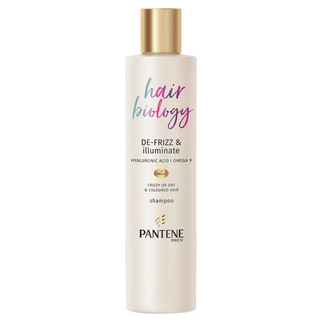 Pantene Hair Biology Defrizz &amp;amp; Illuminate Shampoo   250ml