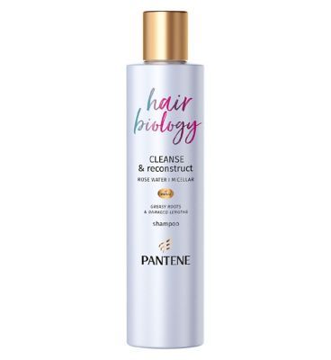 Pantene Hair Biology Shampoo Cleanse  &amp;amp; Reconstruct With Micellar Water 250ml