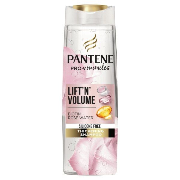 Pantene Lift &amp;amp; Volume Silicone Free Shampoo, Biotin, 400ml