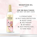 Pantene Miracles 7In1 Weightless Hair Oil 145Ml   145ml
