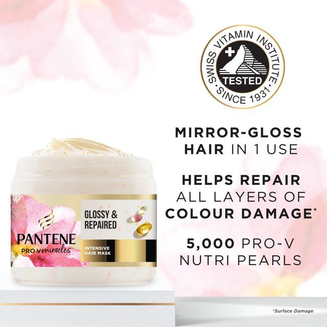 Pantene Miracles Colour Gloss Intensive Mask 300Ml   300ml
