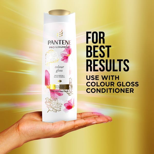 Pantene Pro-V Miracles Colour Gloss Shampoo 400ml