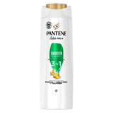Pantene Pro-V Smooth &amp;amp; Sleek 3 In 1 Shampoo, For Dull &amp;amp; Frizzy Hair, 400ML
