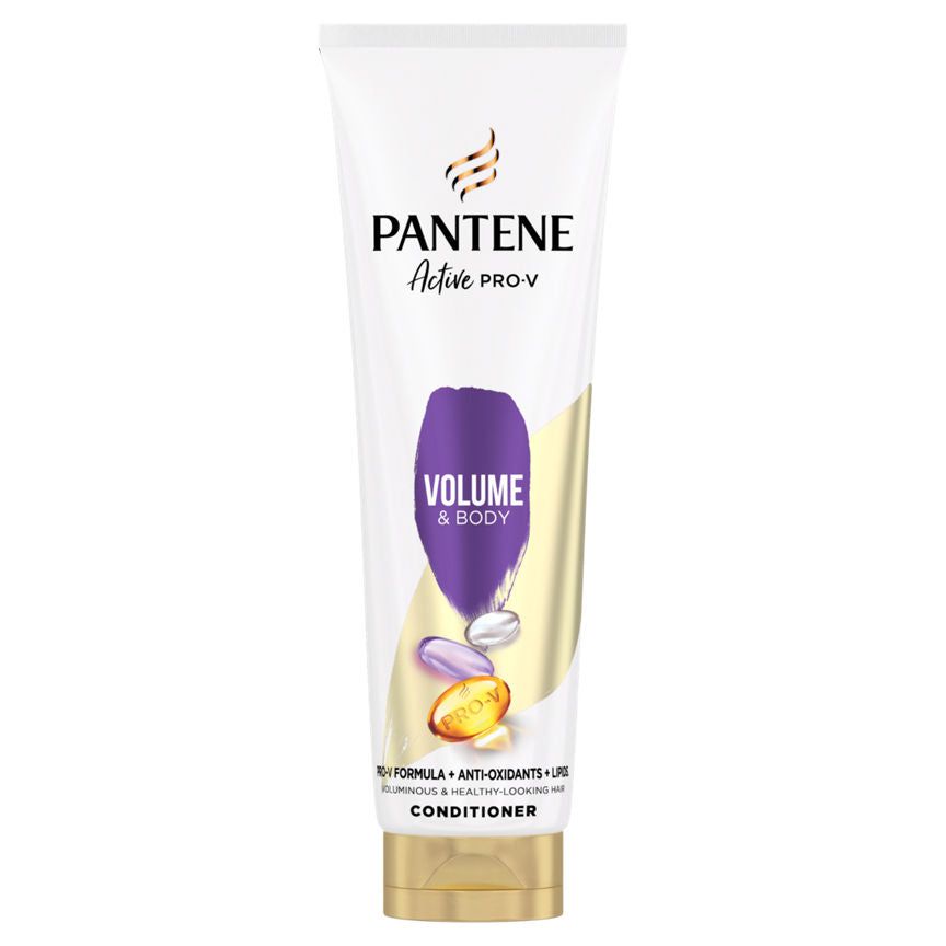 Pantene Pro-V Volume &amp;amp; Body Hair Conditioner, 2x The Nutrients In 1 Use