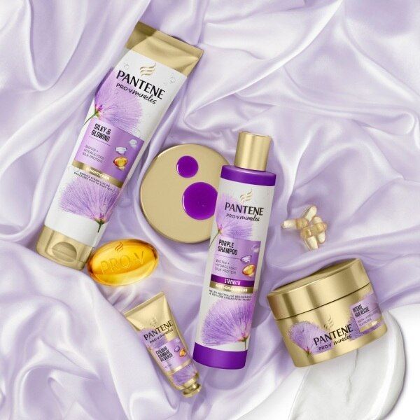 Pantene Silky&amp;amp;Glowing Hair Conditioner Biotin, 275ml