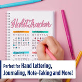 Paper Mate Flair 0.7mm Dual Brush Felt Tip Pens   8 per pack