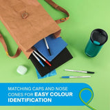 Paper Mate Kilometrico Black Ballpoint Pens   8 per pack