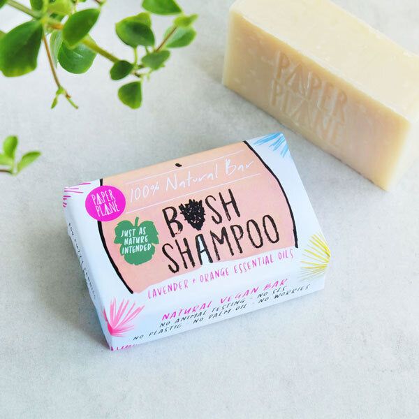 Paper Plane Bush Shampoo Bar 95g