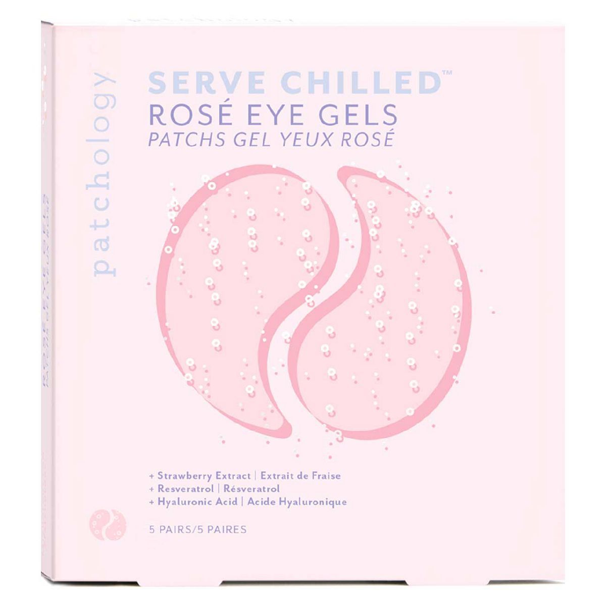 Patchology Serve Chilled Ros&amp;eacute; Eye Gels 5 Pairs