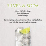 Patron Silver Tequila Gift Box   70cl