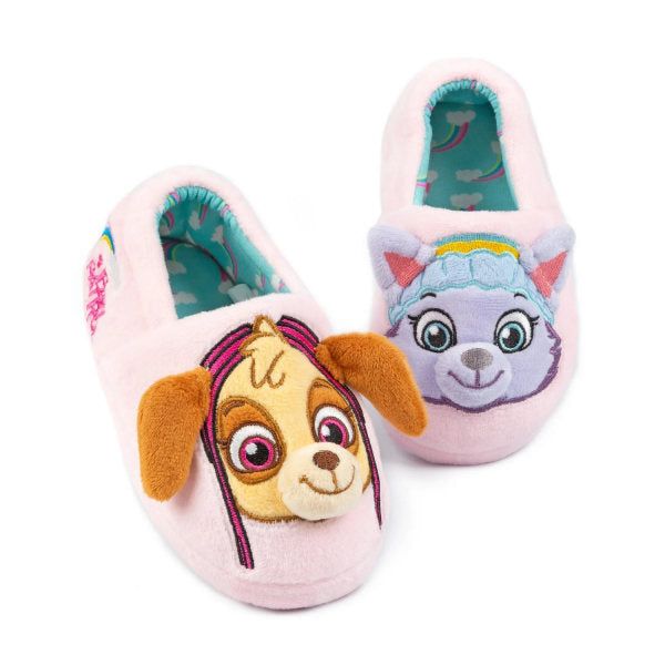 Paw Patrol Girls Skye &amp;amp; Everest 3D Ears Slippers (10)