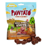 Pawtato Purple Knots Vegan Dog Treats   150g