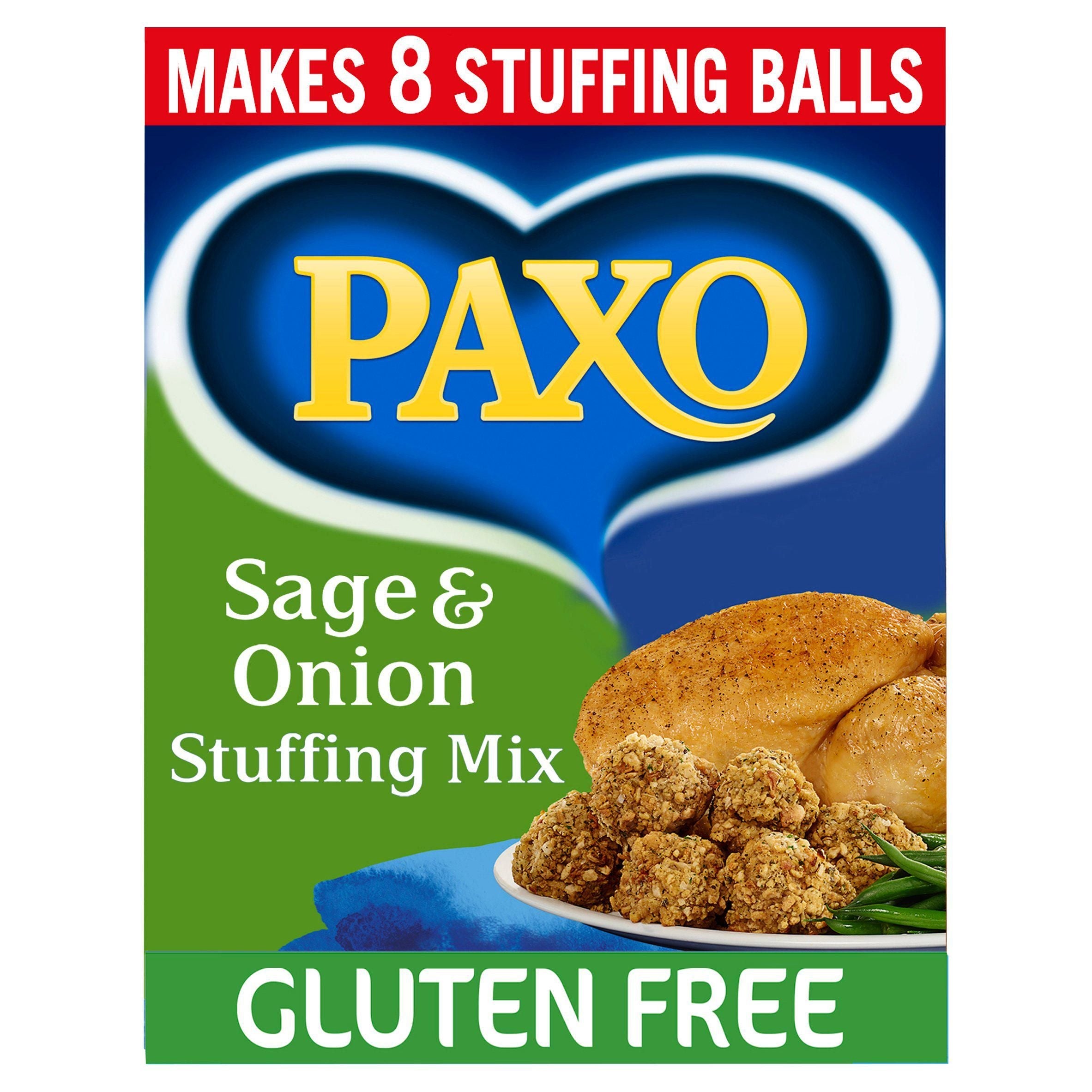 Paxo Gluten Free Sage &amp;amp; Onion Stuffing Mix 150g