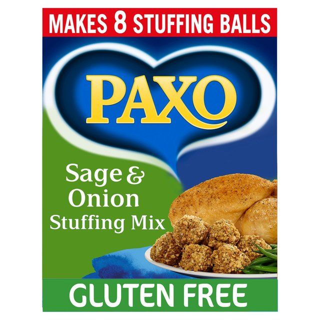 Paxo Gluten Free Sage &amp;amp; Onion Stuffing Mix   150g