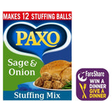Paxo Sage &amp;amp; Onion Stuffing Mix   170g