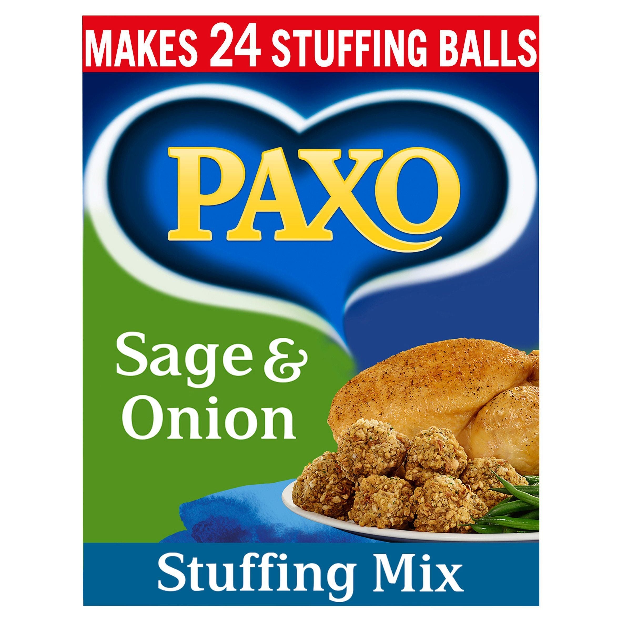 Paxo Sage &amp;amp; Onion Stuffing Mix 340g