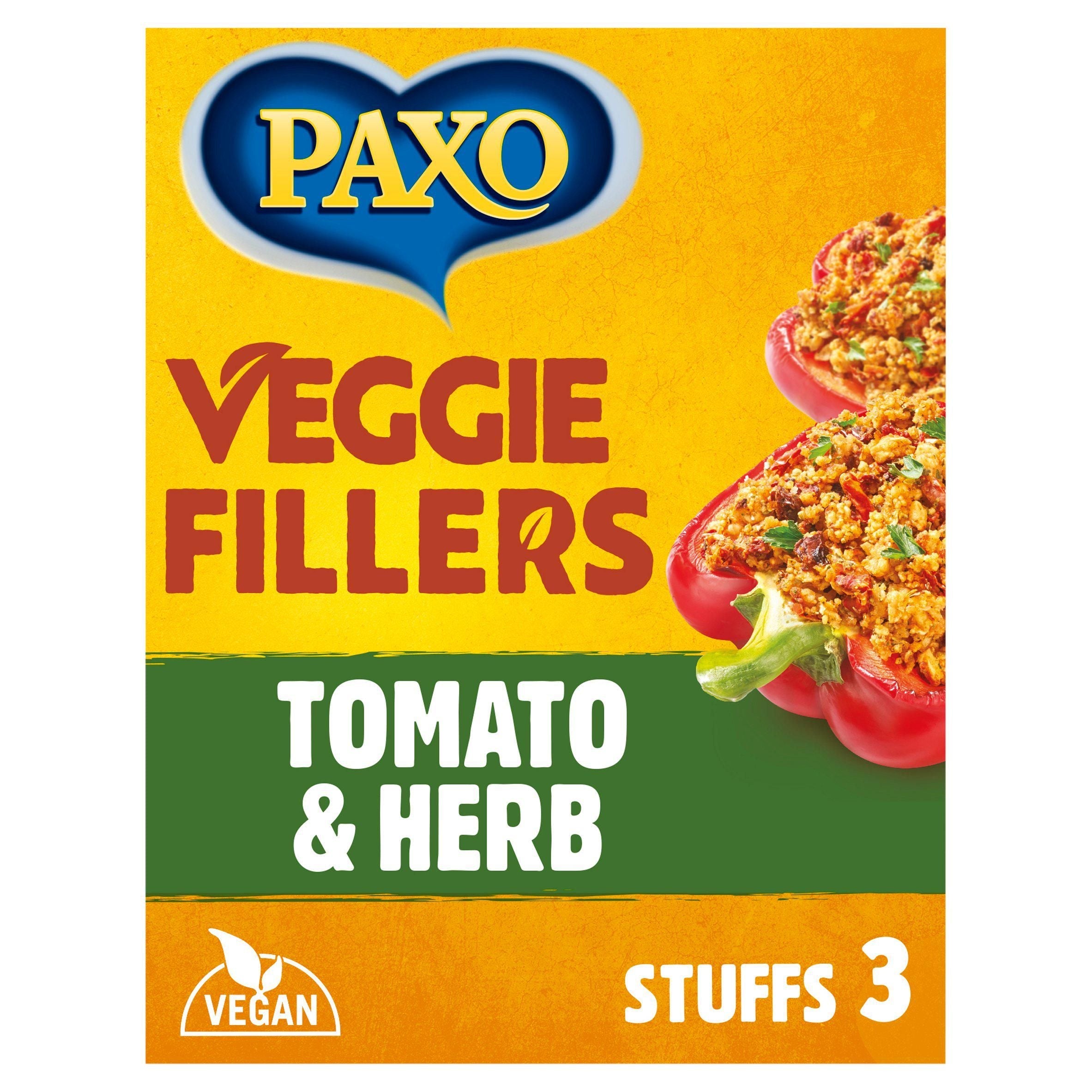Paxo Veggie Fillers Tomato &amp;amp; Herb 120g
