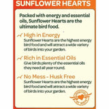Peckish Sunflower Hearts For Wild Birds   2kg