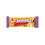Pedigree Jumbone Adult Medium Dog Treat Beef &amp;amp; Poultry Chews x2 180g