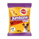 Pedigree Jumbone Mini Adult Small Dog Treats Beef &amp;amp; Poultry 4 Chews