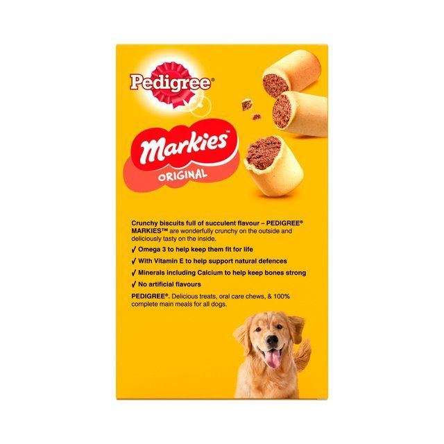 Pedigree Markies Adult Dog Treats Marrowbone Biscuits   500g