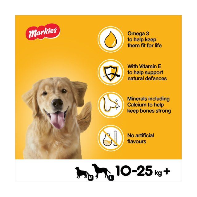 Pedigree Markies Adult Dog Treats Marrowbone Biscuits   500g