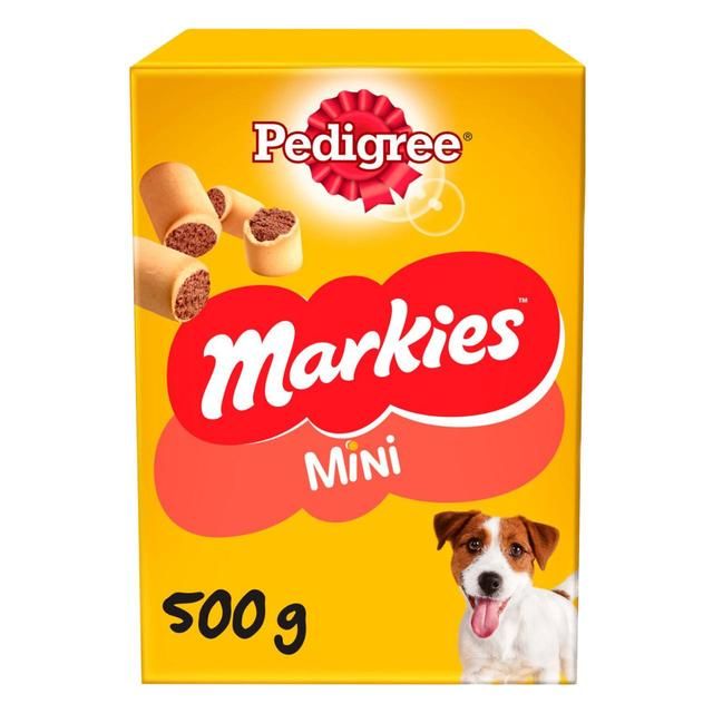 Pedigree Markies Mini Adult Dog Treats Marrowbone Biscuits    500g