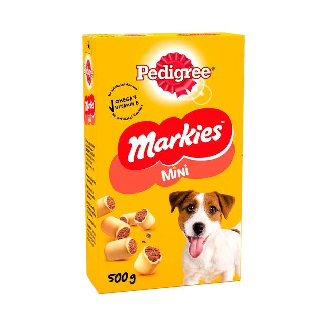 Pedigree Markies Mini Adult Dog Treats Marrowbone Biscuits    500g