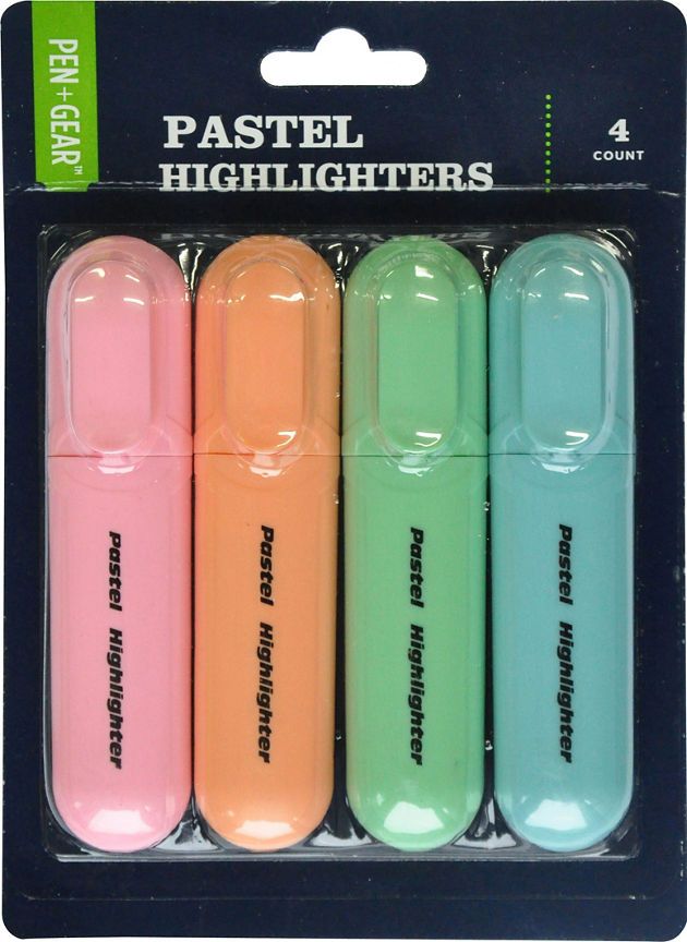Pen &amp;amp; Gear Pastel Highlighters
