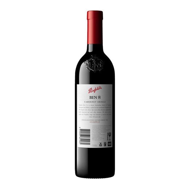 Penfolds Bin 8 Cabernet Shiraz   75cl