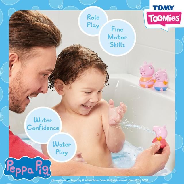 Peppa Pig Mummy Pig Peppa &amp;amp; George Bath Squirters