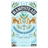 Peppermint &amp;amp; Spearmint Tea Bags Organic Biodynamic Fairtrade Hampstead Tea   20 per pack