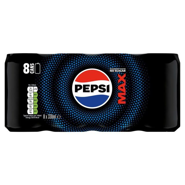Pepsi Max   8 x 330ml