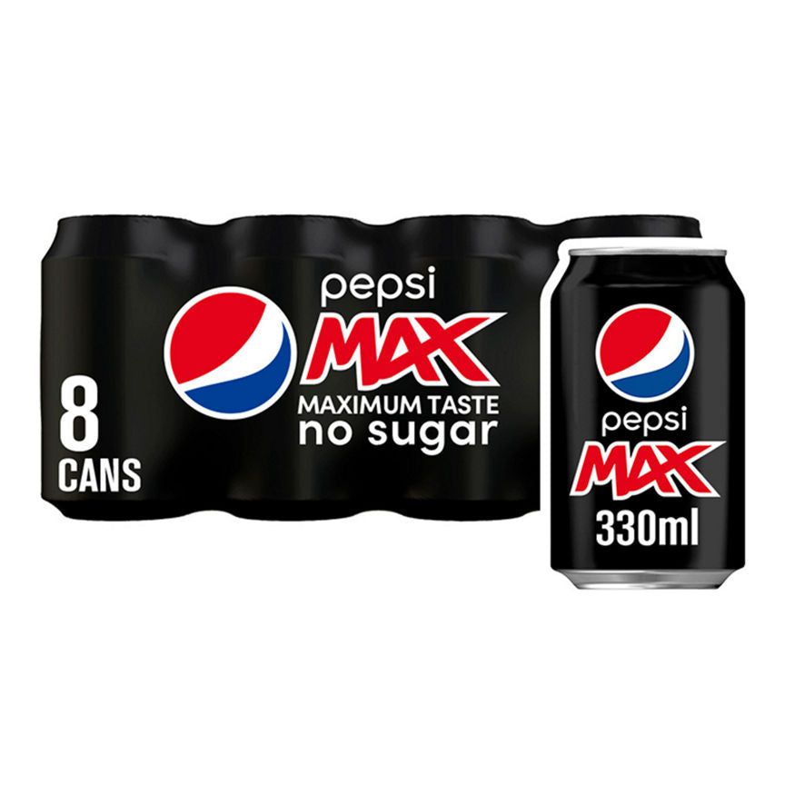 Pepsi Max Cans
