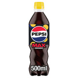 Pepsi Max Mango No Sugar Cola Bottle 500ml