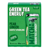 PerfectTed Matcha Pear Ginger Energy Drink 250ml