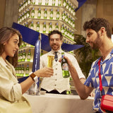 Peroni Nastro Azzurro Beer Lager Bottles   4 x 330ml