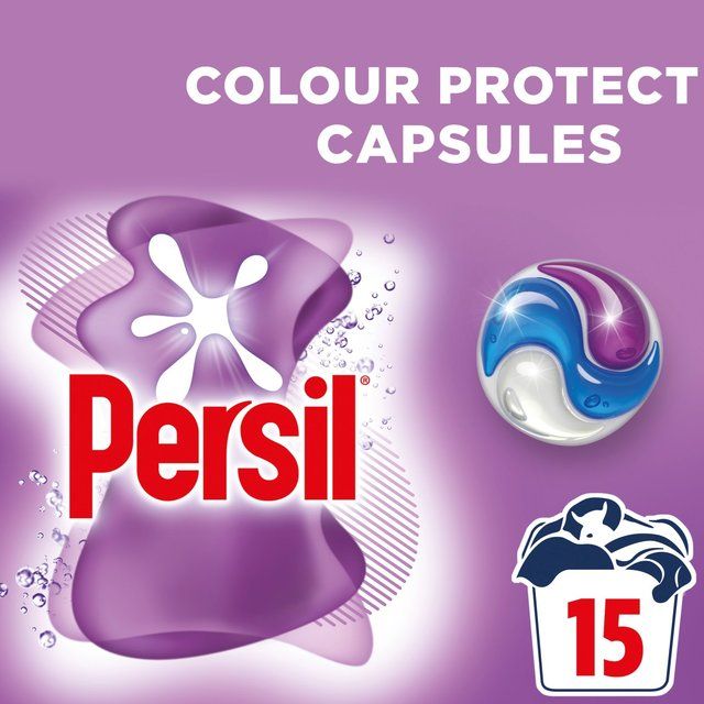 Persil 3 in 1 Laundry Washing Capsules Colour   15 per pack