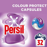 Persil 3 in 1 Laundry Washing Capsules Colour   32 per pack