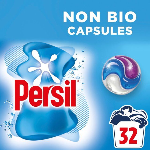 Persil 3 in 1 Laundry Washing Capsules Non Bio   32 per pack