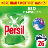 Persil Bio 3 in 1 Laundry Washing Detergent Capsules 26 Washes   26 per pack