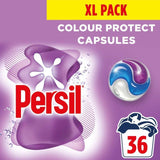 Persil Colour 3 in 1 Laundry Washing Detergent Capsules 36 Washes   36 per pack