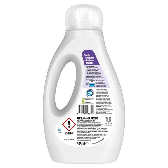 Persil Colour Liquid Laundry Washing Detergent 35 Washes   945ml