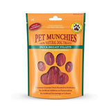 Pet Munchies 100% Natural Duck Fillet Dog Treats   80g