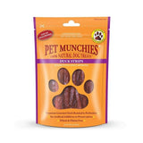 Pet Munchies 100% Natural Duck Strips Dog Treats   90g