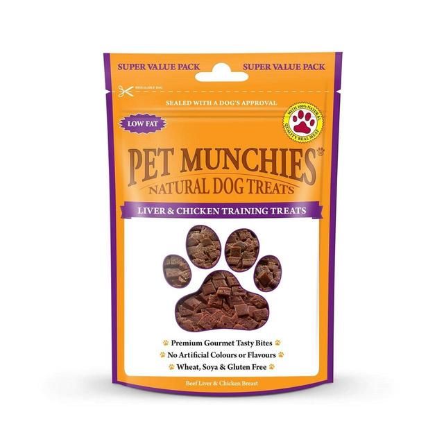 Pet Munchies Liver &amp;amp; Chicken Training Dog Treat   150g